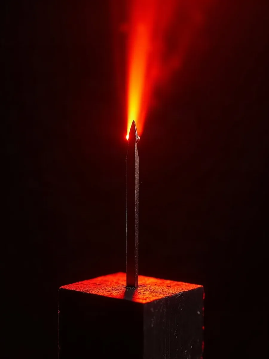 The ping voice object under a vermilion gel